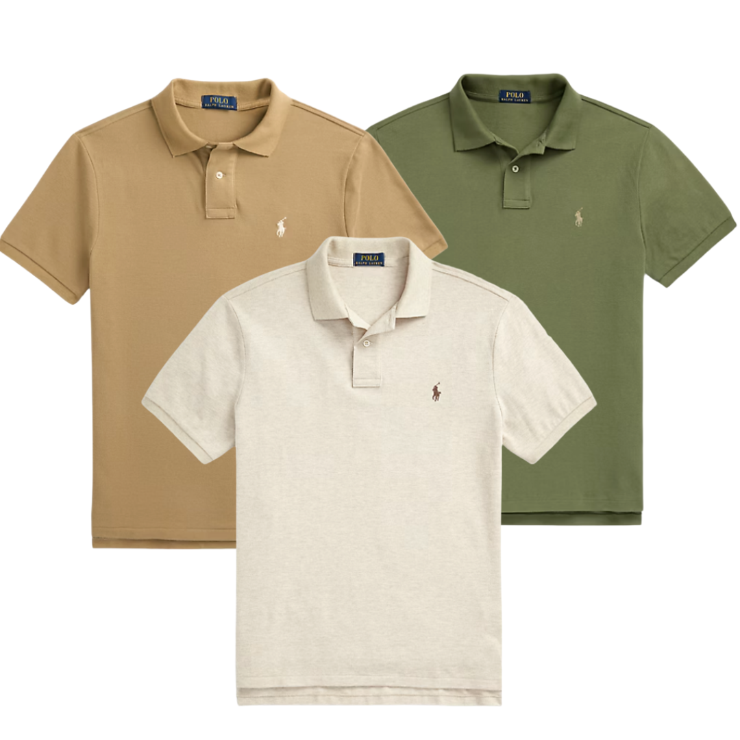POLO SET • MESH POLOSHIRT SLIM FIT