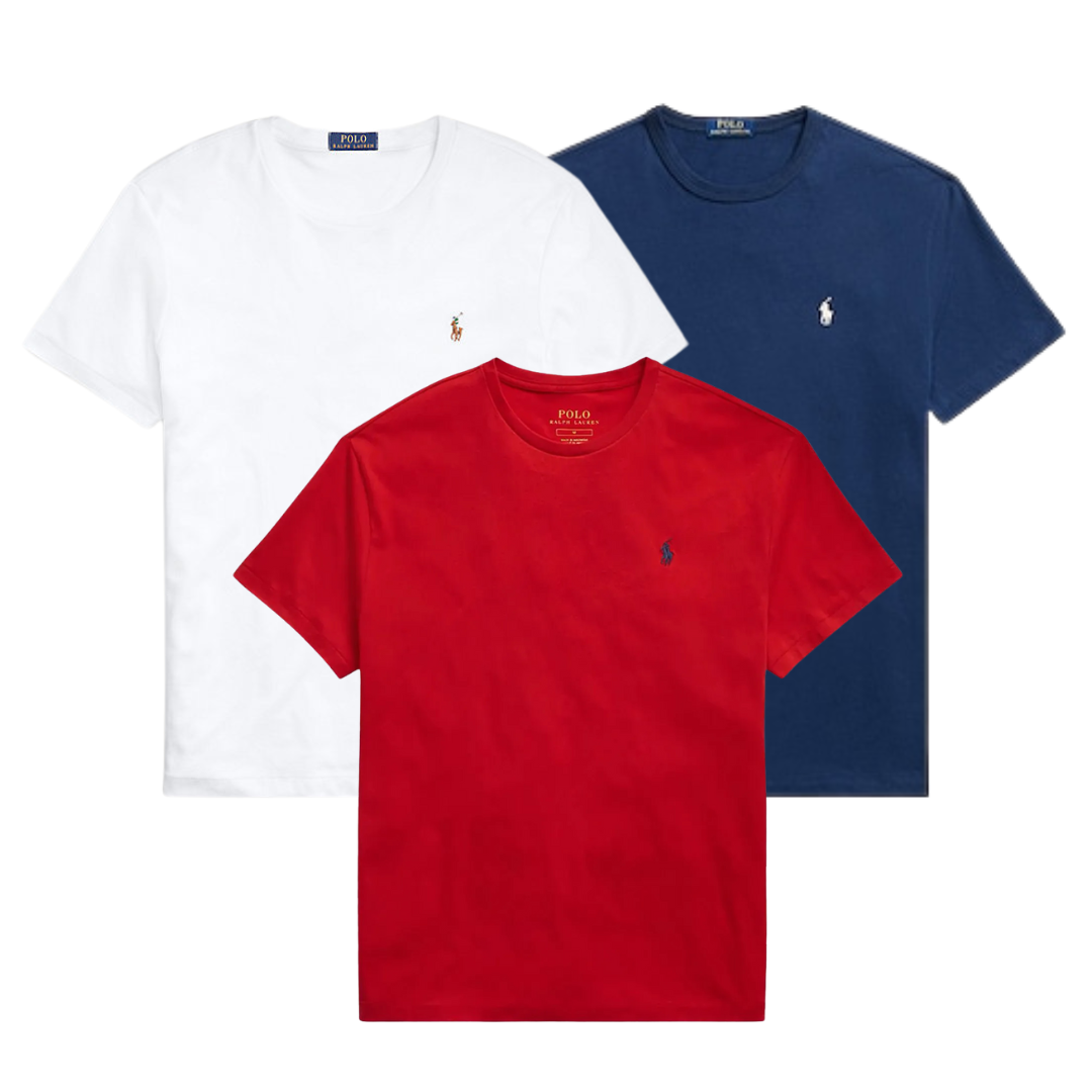 POLO SET • SLIM FIT COTTON T-SHIRTS